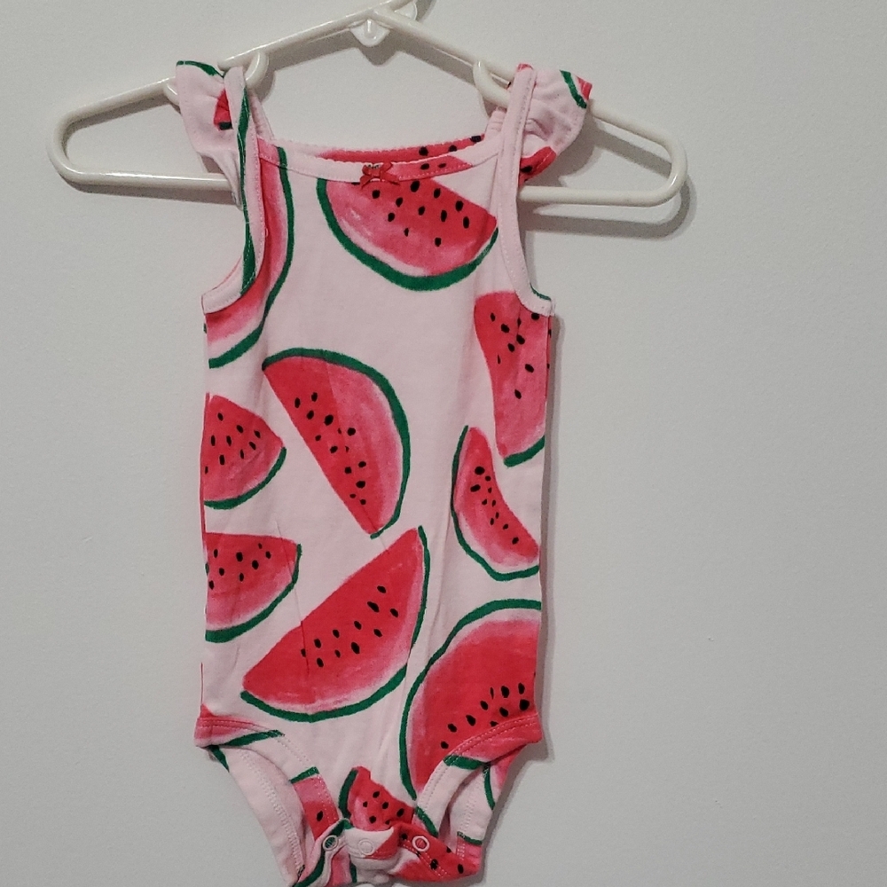 Carter's Red and Green Bodysuit One Piece